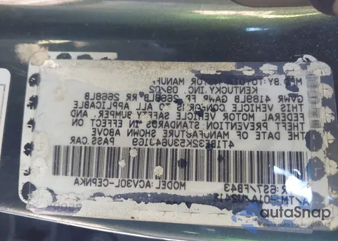 2003 Toyota Camry Le from USA, damaged, VIN 4T1BE32K53U643169